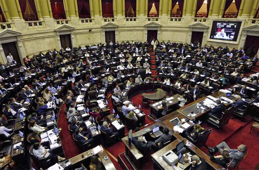 Diputados de la Nación encara una semana de triple sesión