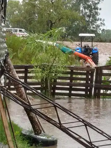 G. Antola: "Esto bajo ningún punto de vista es problema de la inundación"