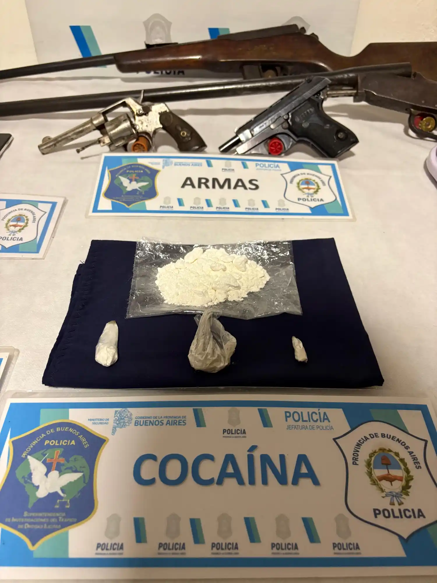 Importante allanamiento y detención en el Barrio Falucho II