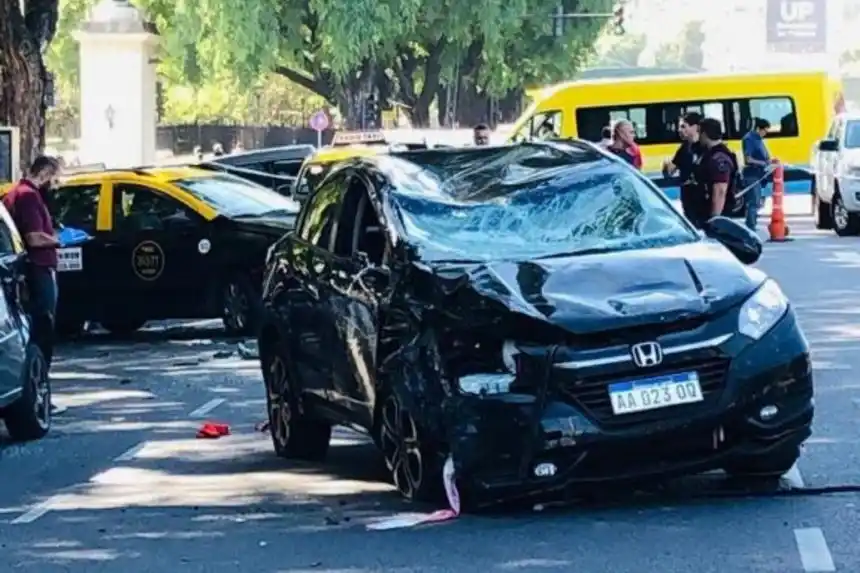 Conductor que consumió drogas y generó un choque múltiple
