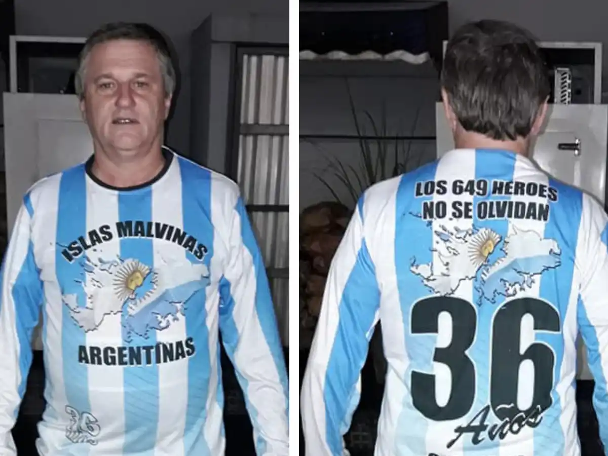 Ayer Malvinas, hoy Rusia: la camiseta más patriota viaja desde Binkmann    