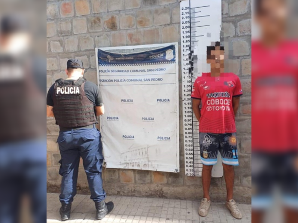 Robó paltas en una vivienda y lo detuvieron cuando escapaba
