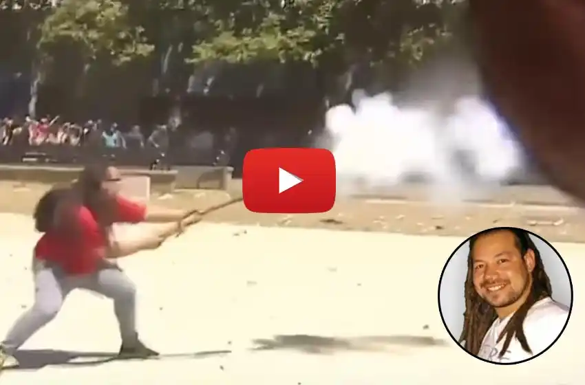 Ordenan detener al rosarino que atacó con un mortero a la policía