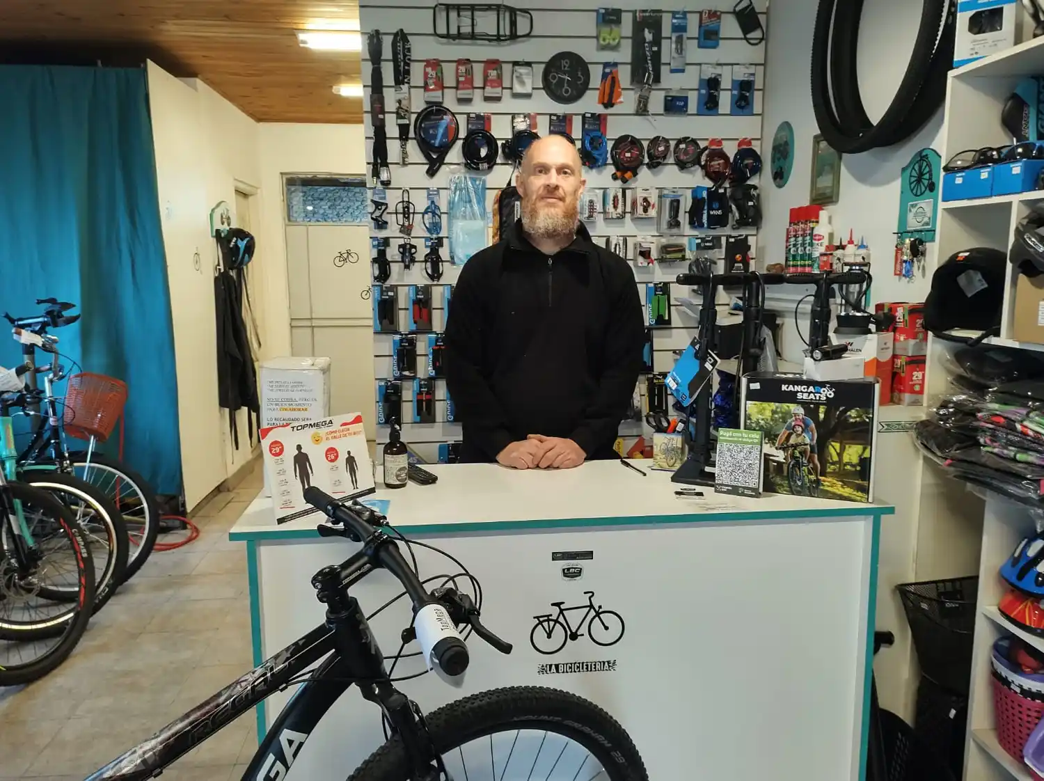 Día del bicicletero: Luciano Prieto, siempre en movimiento