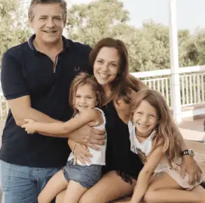 Aileen Celeste con su familia. Foto Instagram