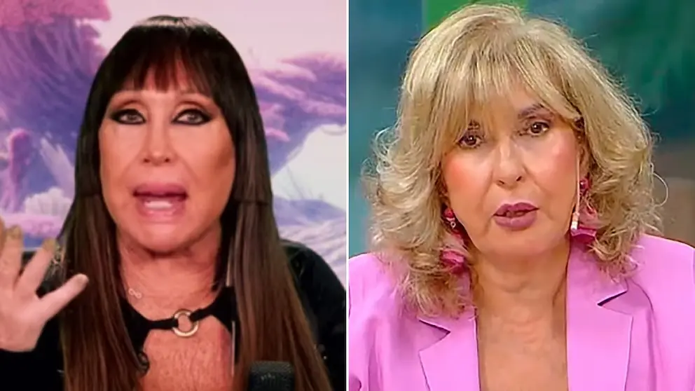 Georgina Barbarossa enemistada con Moria Casán