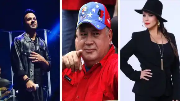 LE TOCÓ A ELLOS: Diosdado Cabello ataca a Luis Fonsi y a Olga Tañón por sus próximos shows en el país