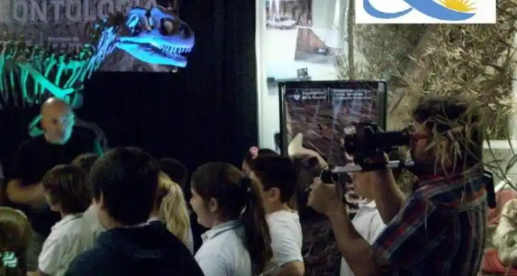 Conicet Documental visitaron el Museo