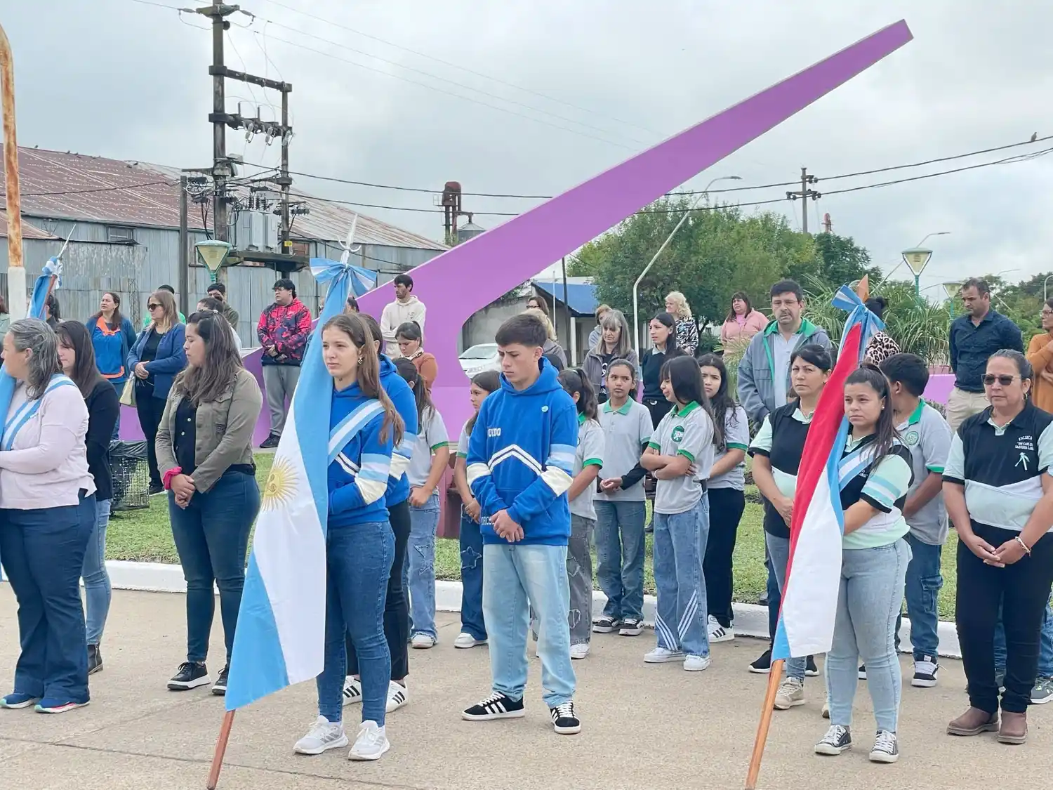 Se  recordó la Gesta de Malvinas