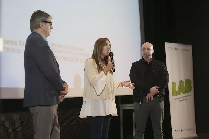 Vidal presentó el Laboratorio Audiovisual Bonaerense en Mar del Plata