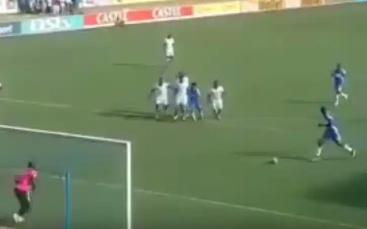 Video: la fallida imitación del penal de Messi en Zimbabwe 