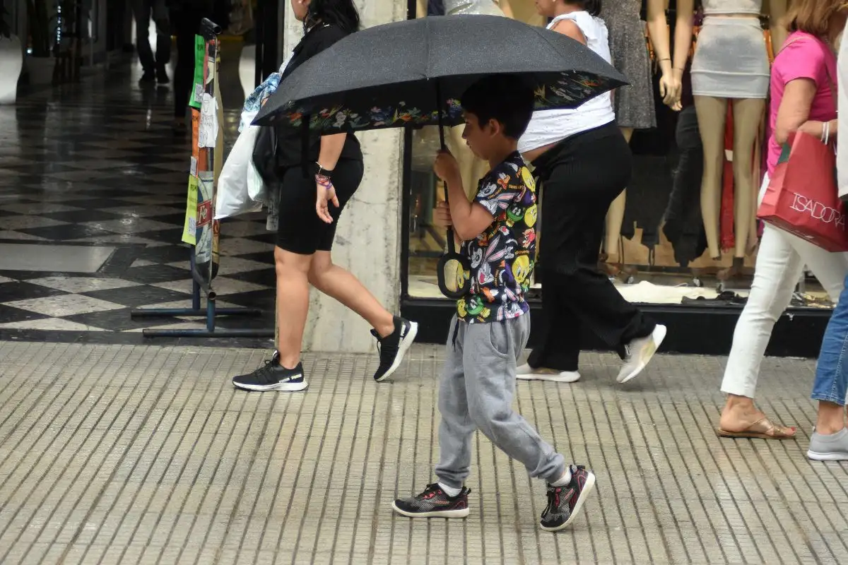 Lluvias en la ciudad de Santa Fe