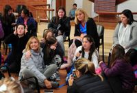 En su paso por Tandil, Las Lionas brindaron una emotiva charla