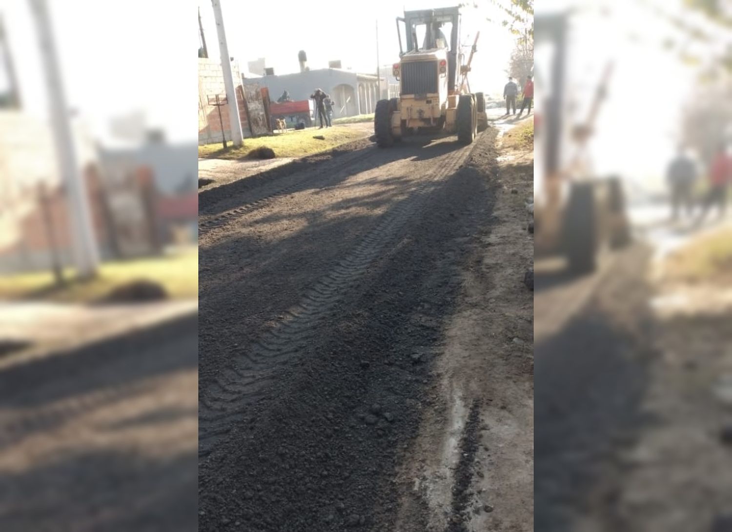 Vecinos agradecen el arreglo de calles en Villa Lolita