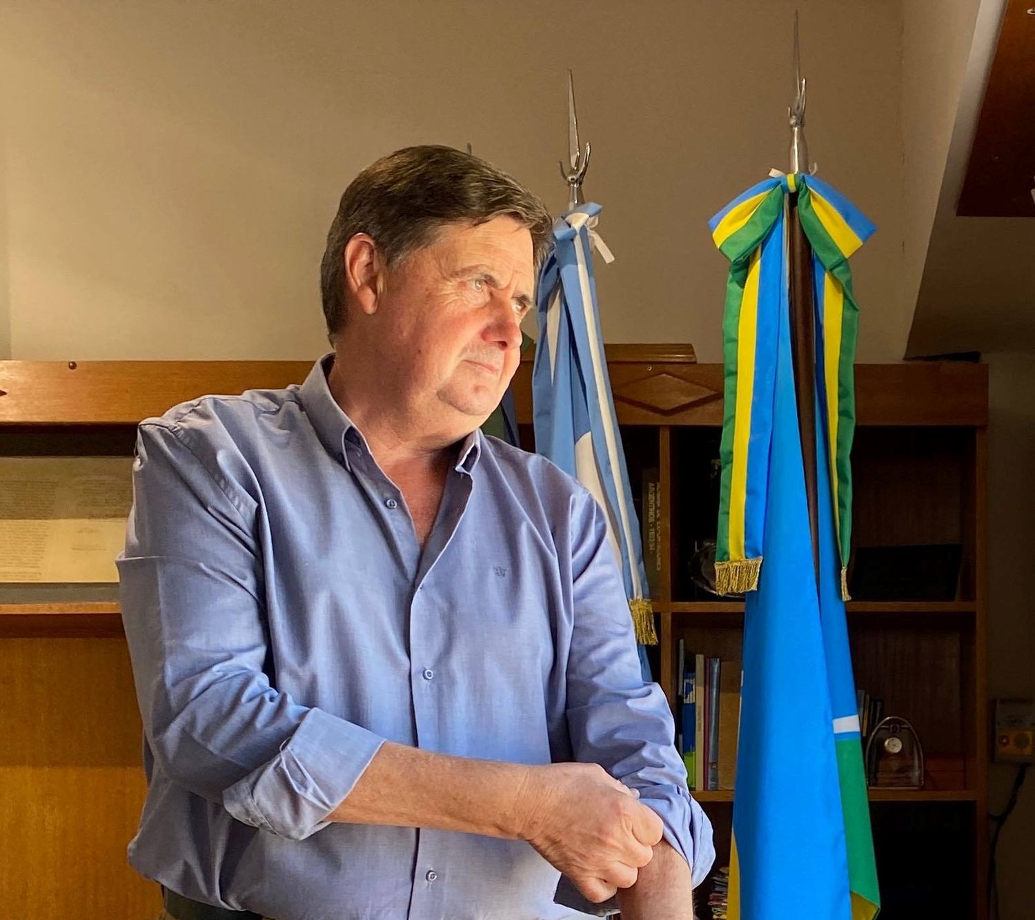 Gargaglione ya se recupera en su casa