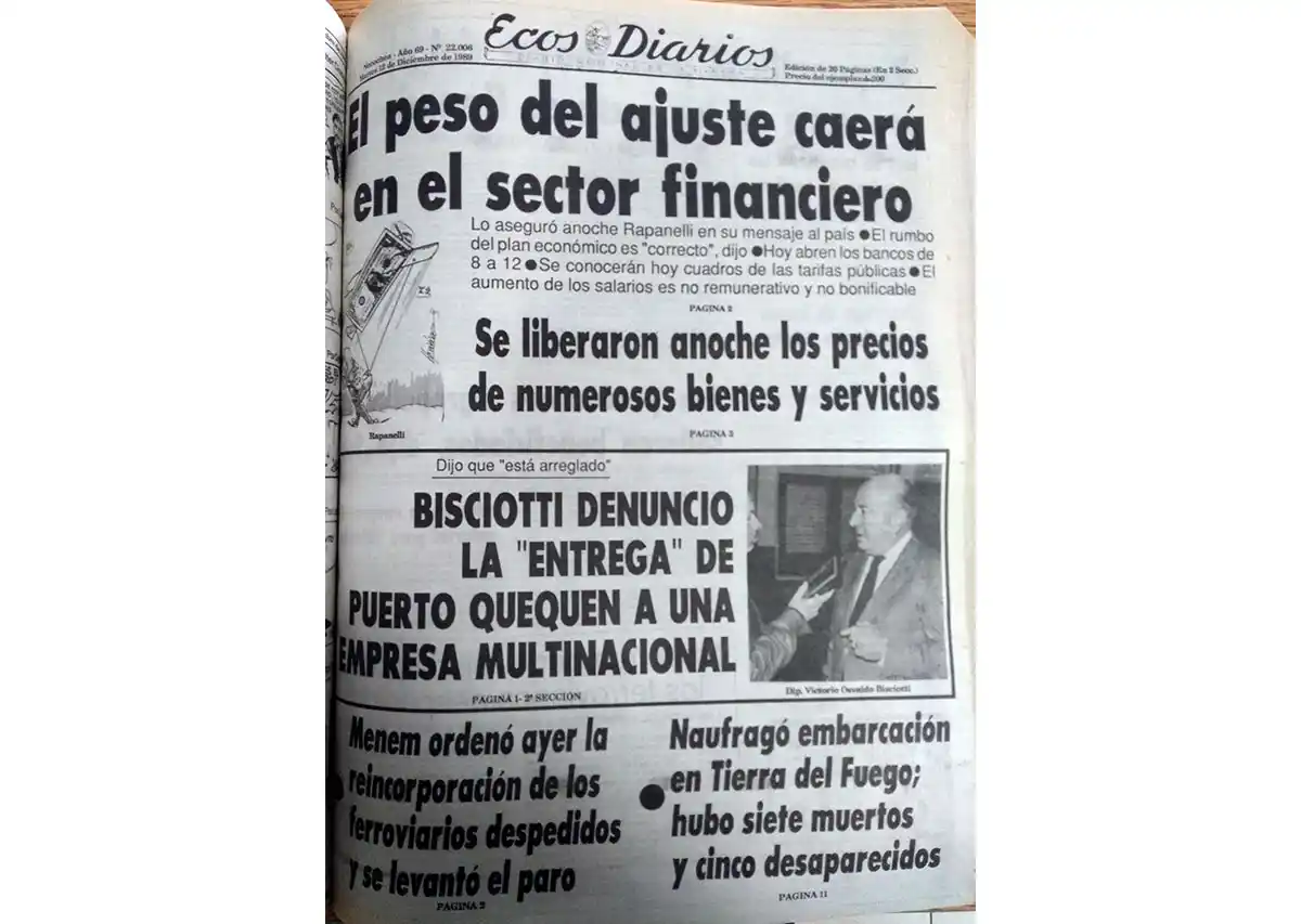Martes 12 de diciembre de 1989