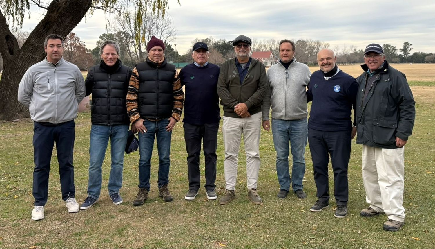 Autoridades presentes en el recorrido.