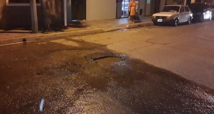 Un herido tras accidente en Salta e Yrigoyen