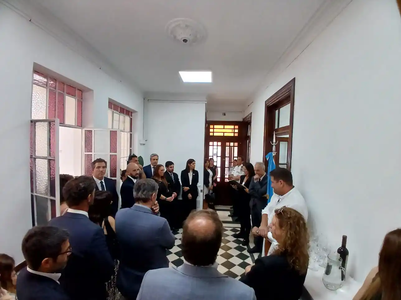 El acto se celebró en las instalaciones de Las Heras 874 donde funciona la Fiscalía Federal desde hace una semana.