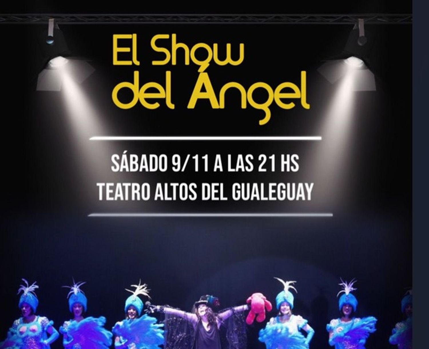 El show del Angel se presenta en Gualeguay