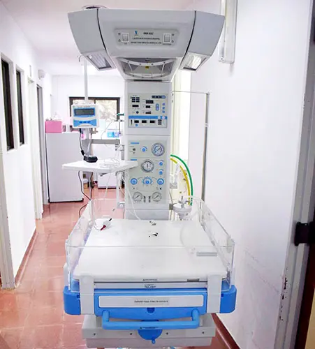 Equipamiento pediátrico para el área de cirugía