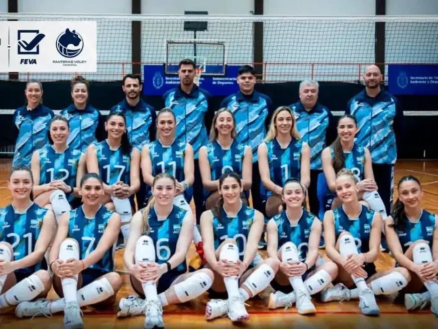 Las Panteras debutan a las 17 ante Perú en el Sudamericano de Río de janeiro. Foto: Feva