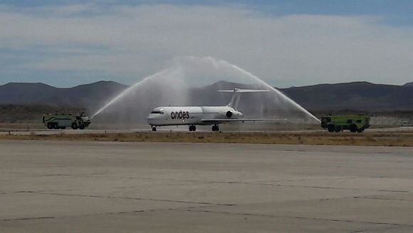 Andes inauguró sus vuelos entre Comodoro Rivadavia y Buenos Aires
