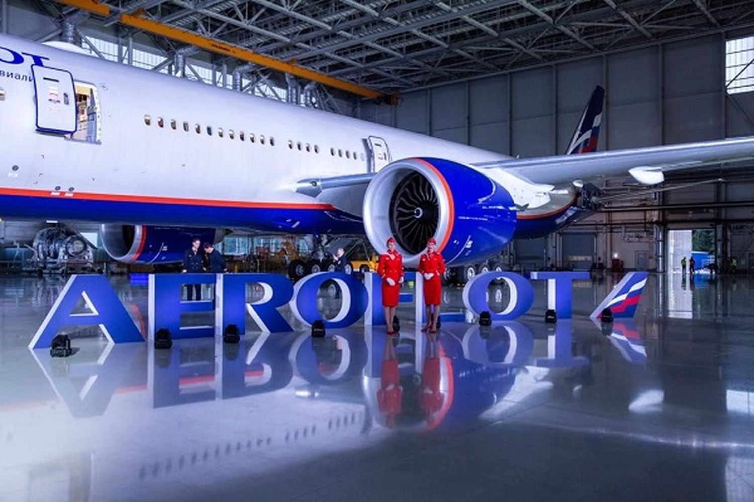 Aeroflot presentó la cabina renovada de sus Boeing 777