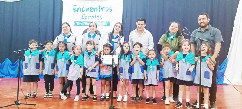 Destacaron la excelente asistencia a
los Encuentros Corales del Nivel Inicial