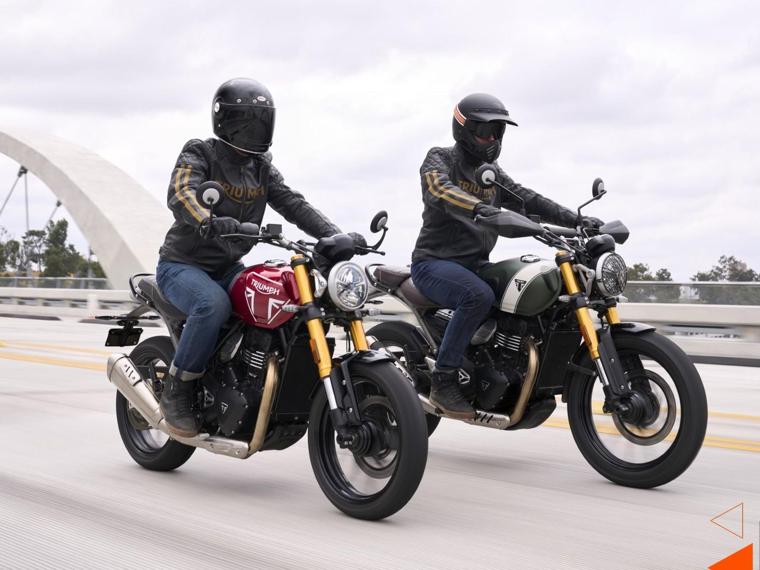 Para la marca Triumph, el beneficio está disponible para la compra los modelos Scrambler 400X y la Speed 400.