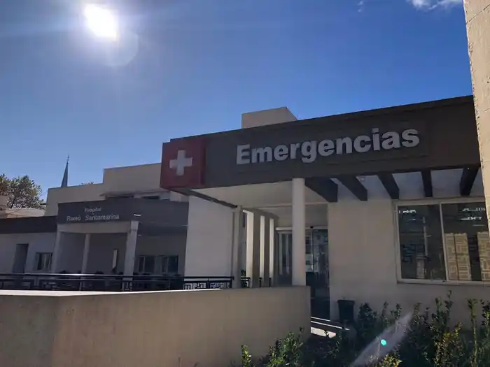 Hallaron un arma de fuego en los baños del Hospital Santamarina