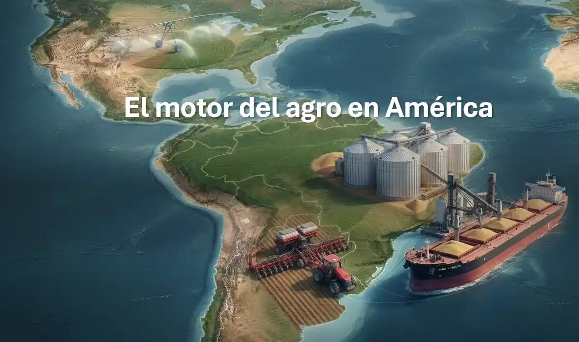 El trío que empuja el agro en América