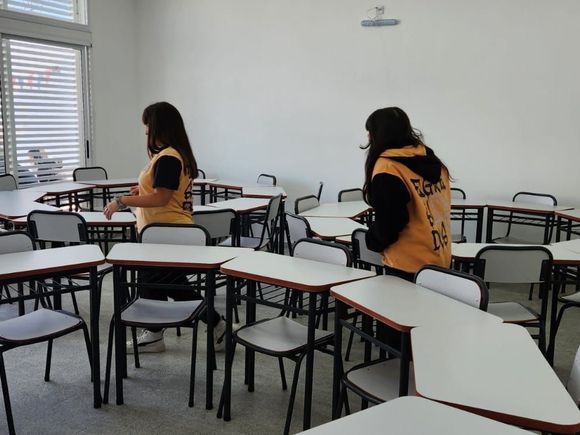 Se inauguraron nuevos espacios en dos escuelas de Rosario