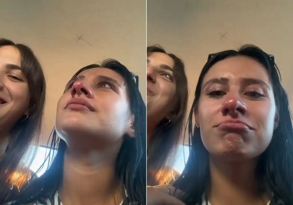 Una joven le contó su historia de amor al chofer del auto y su inesperada reacción conmovió a todos