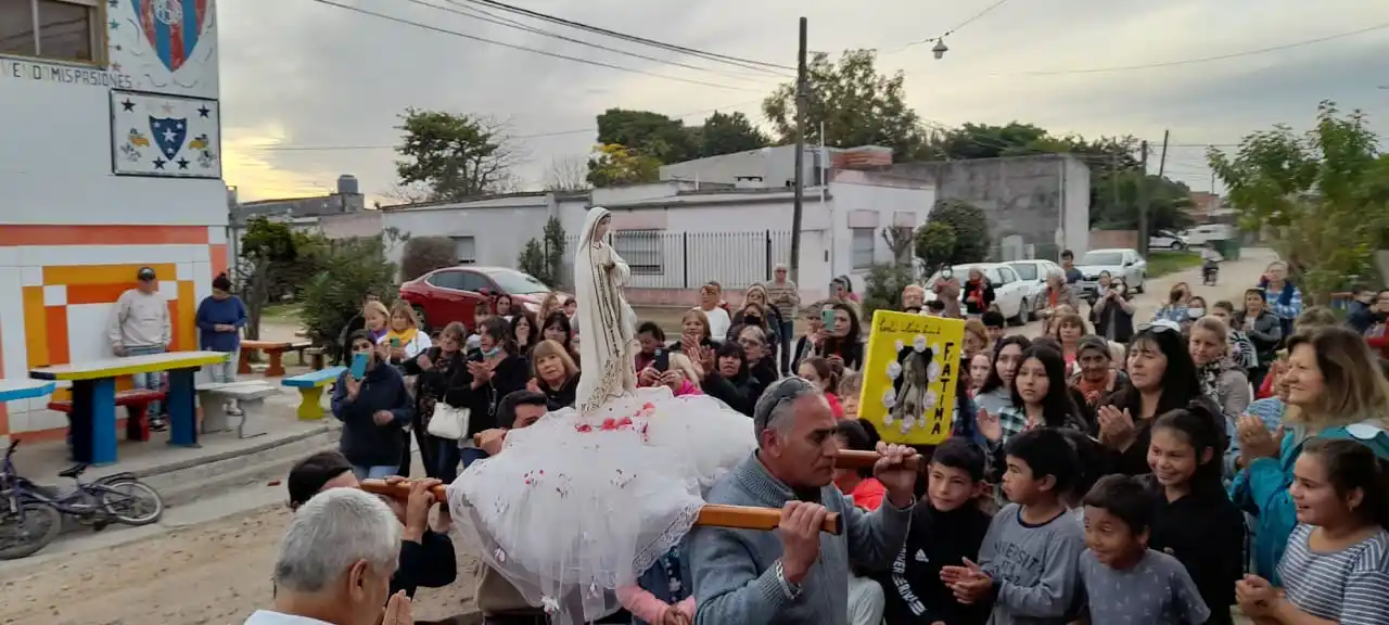 Procesión de la Virgen de Fátima