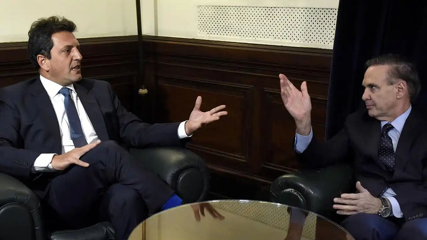Sergio Massa se reunió con Miguel Ángel Pichetto