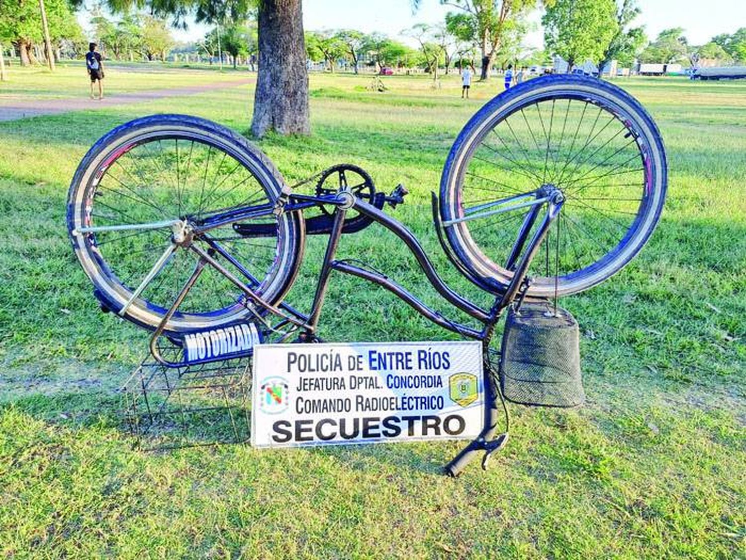 Un joven fue detenido luego  de robar una bicicleta