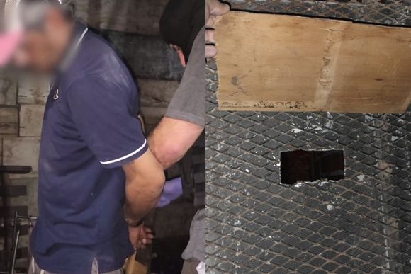 Dos detenidos y dos demoradas en un búnker de venta de drogas de Tío Rolo