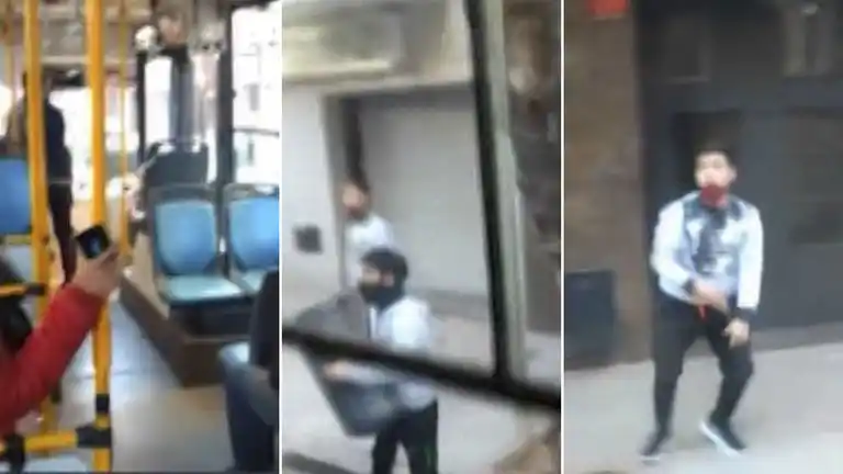 Un colectivero se enfrentó con dos ladrones: "¡Vayan a laburar, pungas!"