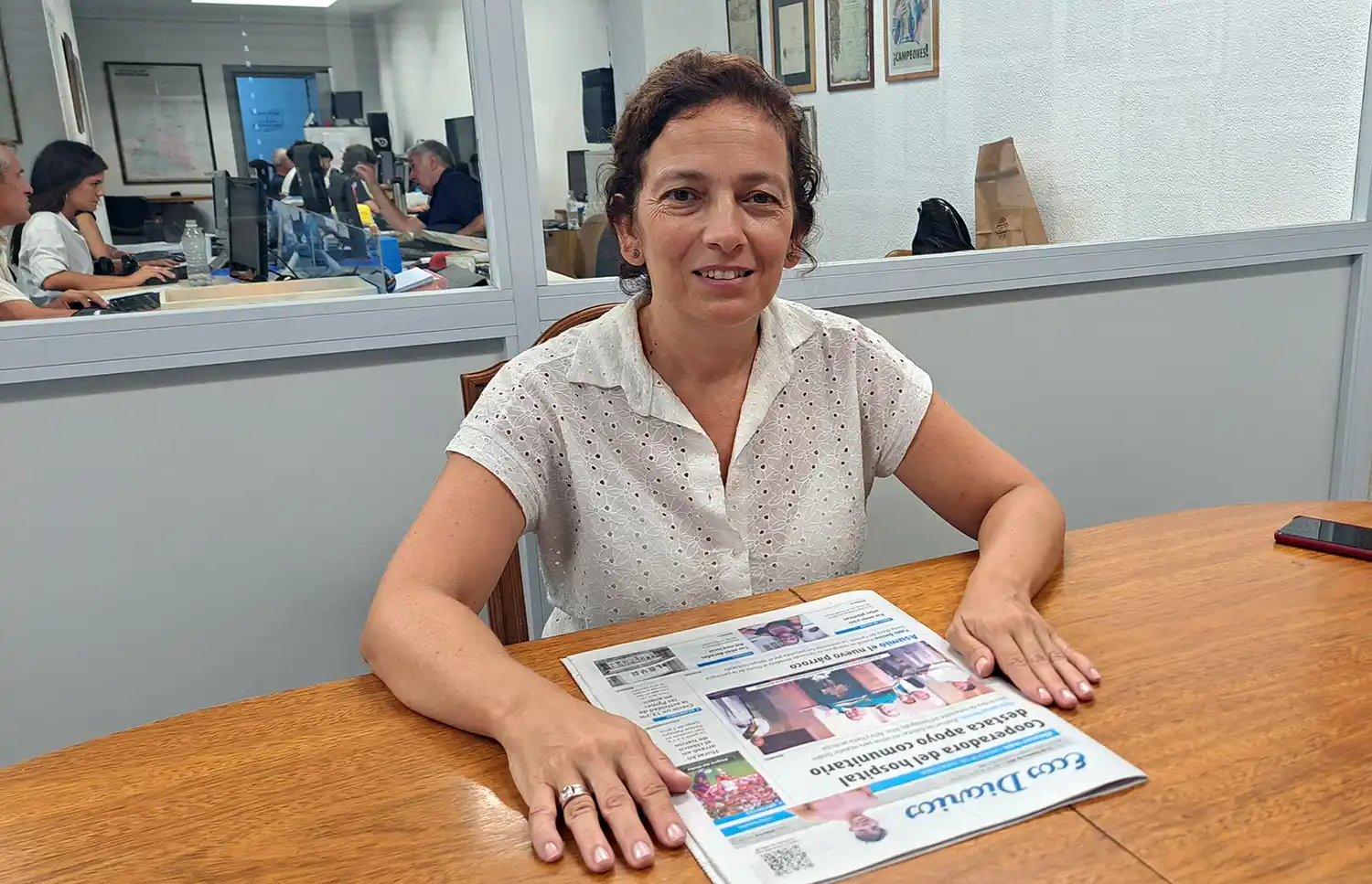 Leticia Locio. Necochense y funcionaria provincial del Ministerio de las Mujeres, Políticas de Género y Diversidad Sexual