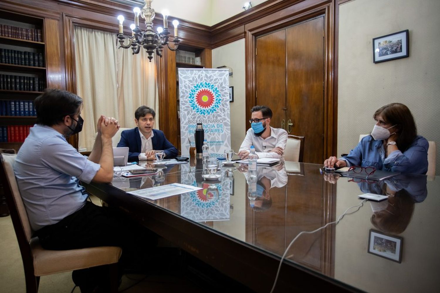 Provincia firmó los convenios para ejecutar obras de infraestructura sanitaria en Tandil