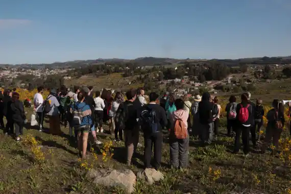 La Asamblea Ciudadana convocó a una marcha para pedir por el cese de la construcción en el faldeo serrano