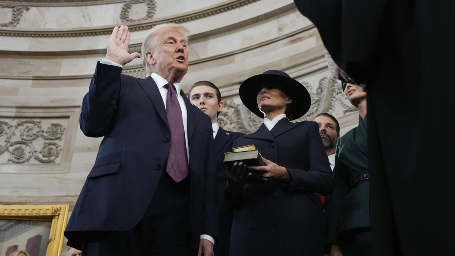 Donald Trump asumió como el presidente de Estados Unidos