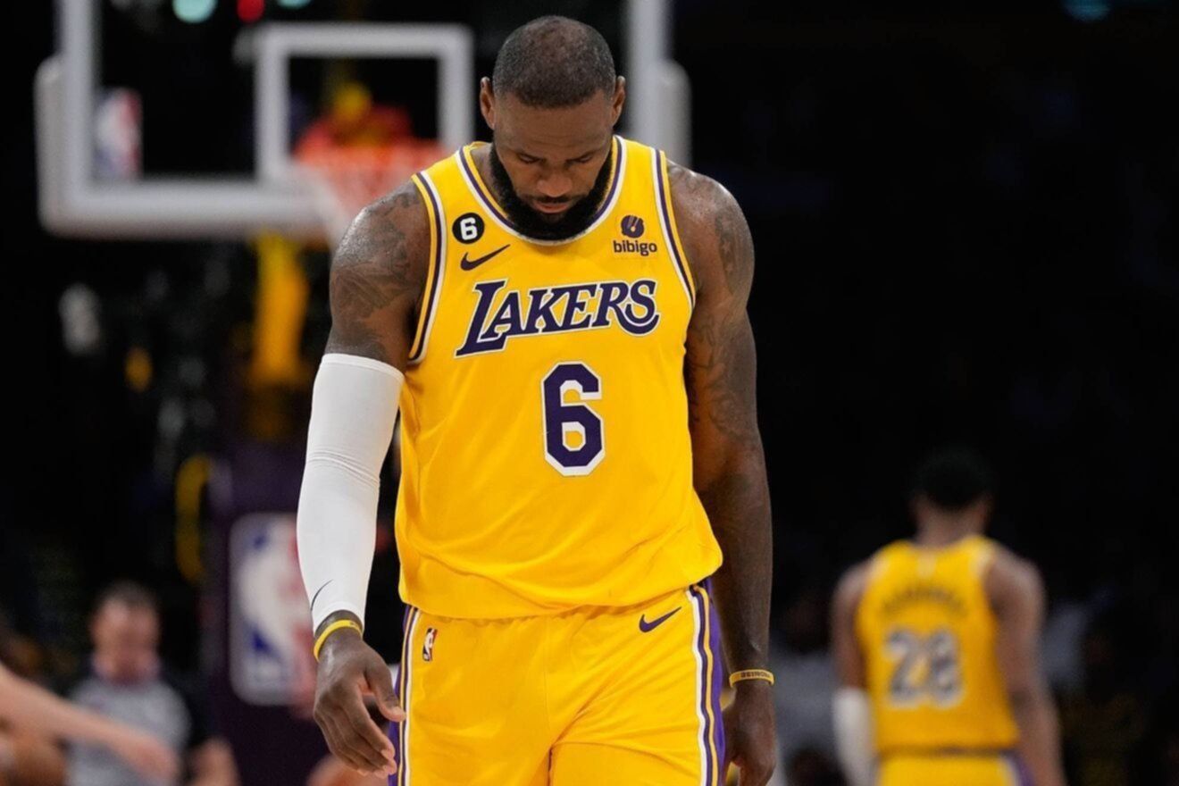 La élite tiene consecuencias: así lucen los pies de LeBron James