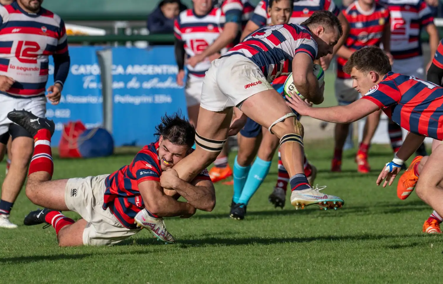 Jockey recibirá a Santa Fe Rugby Club buscando sostener su invicto de local. Foto: Javier Leali.