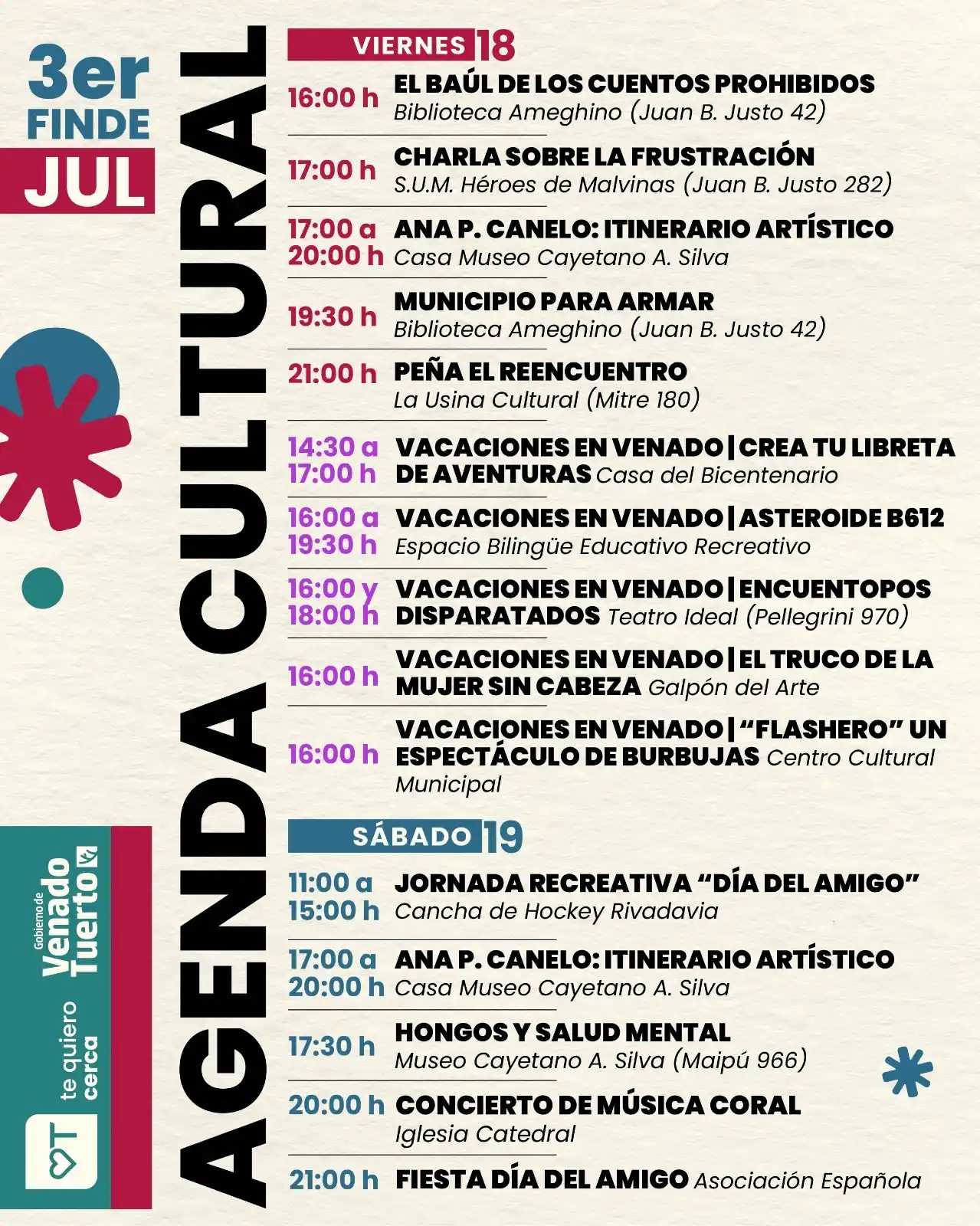 agenda cultural