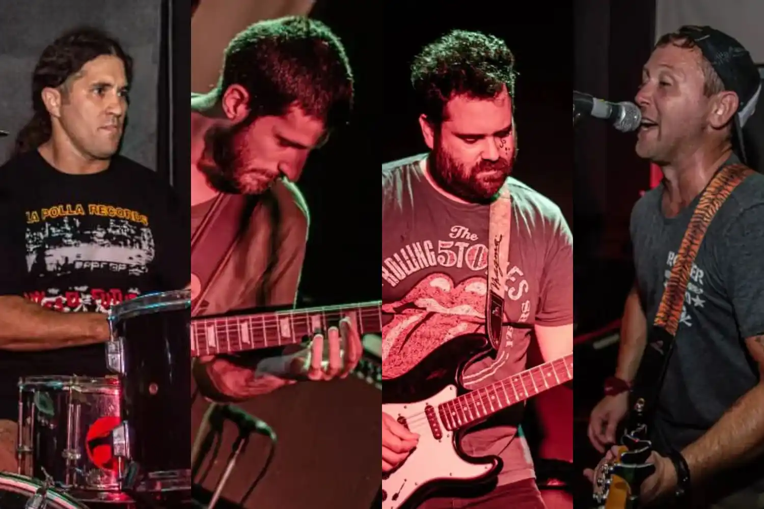 Golem es la banda local que participa del encuentro rockero.