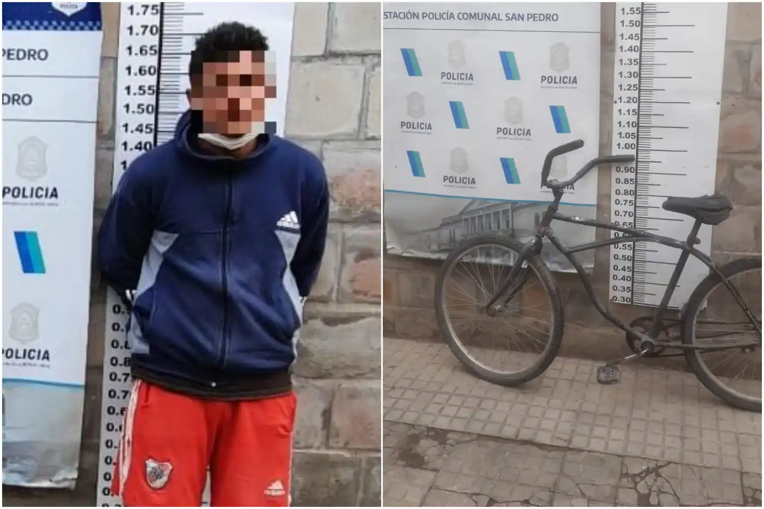 Bicichorro quiso arrebatar una cartera en plaza Belgrano y fue detenido: lo liberaron a las pocas horas