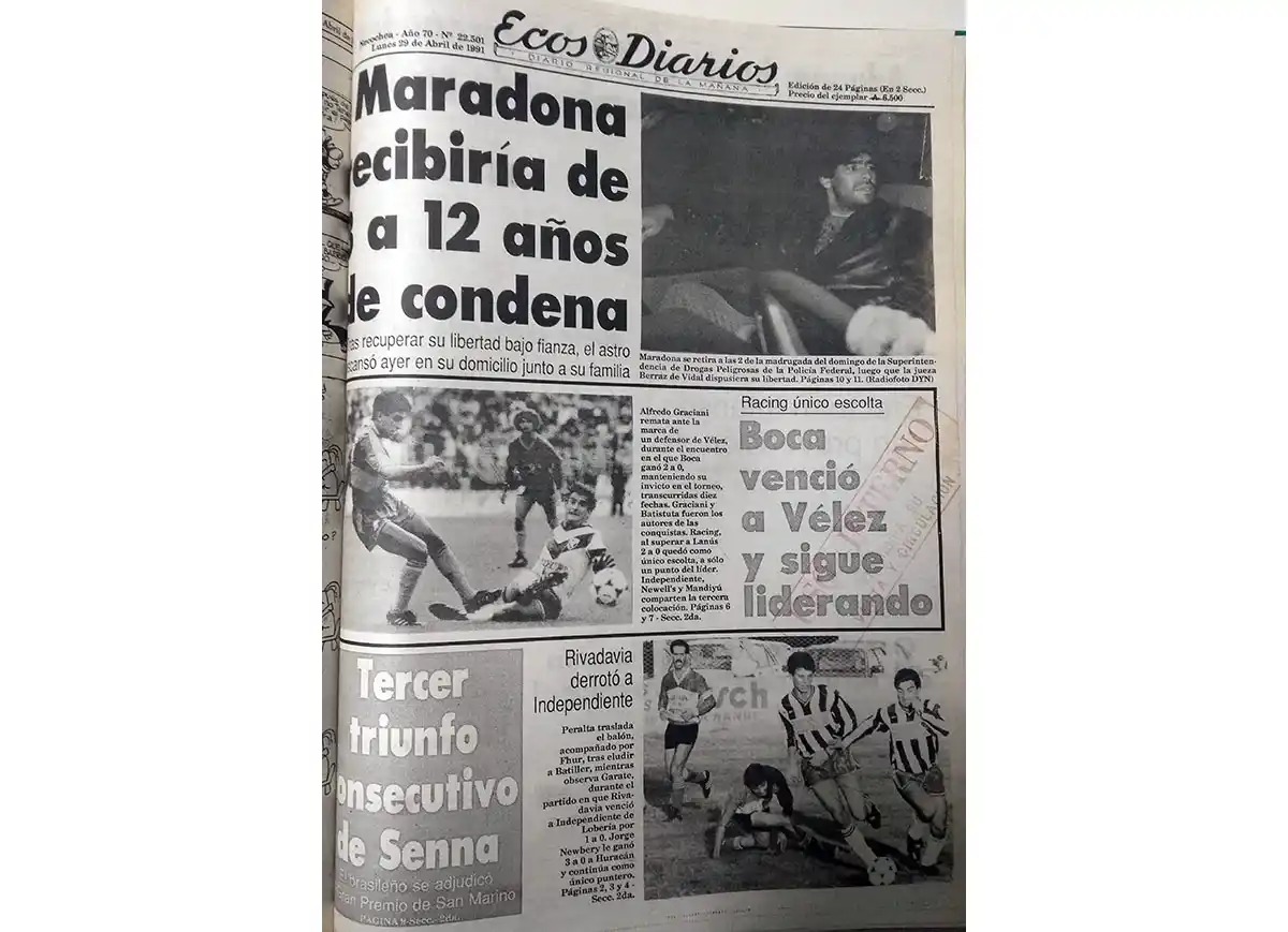 Lunes 29 de abril de 1991