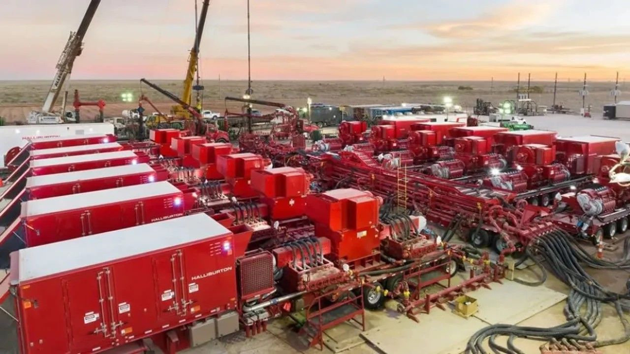 Equipos de Halliburton para la industria petrolera